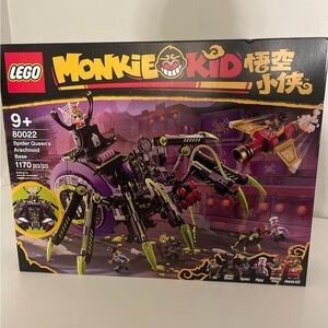 LEGO 80022## Monkie Kid Spider Queen's Arachnoid Base - Black and Purple
